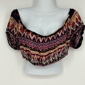 Forever 21 Womens Small Tube Crop Top